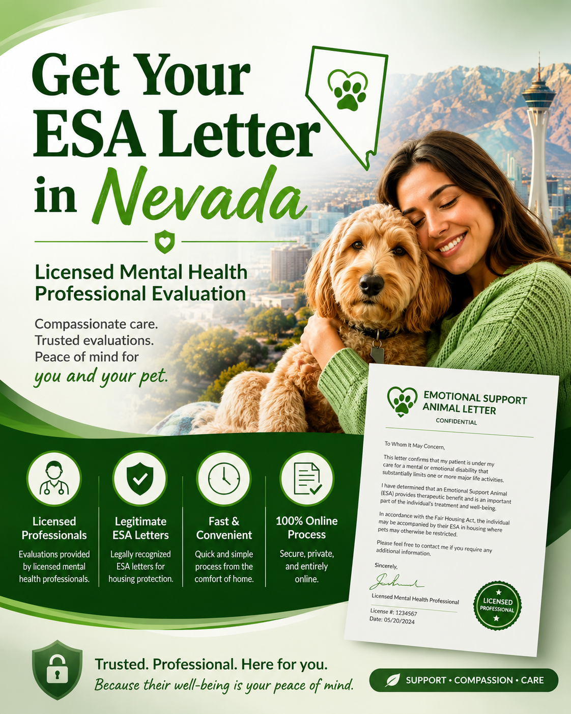 Nevada ESA Letter